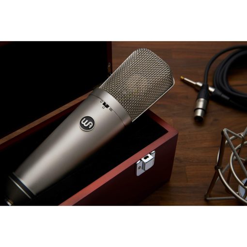 Microfono de condensador de diafragma grande Warm Audio WA-87 R2 Niquel - Imagen 6