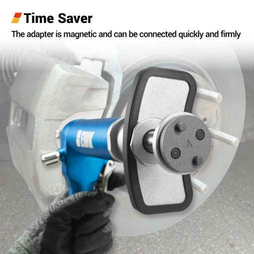 EWK 16 Pcs Pneumatic Brake Caliper Compression Tool Brake Piston Wind Back Air Retractor - Imagen 5