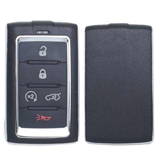 Control Remoto de Llave Inteligente de Repuesto para Jeep Grand Wagoneer Cherokee L 2021 2022 2023 M3NWXF0B1 Inicio por Boton Llave de Proximidad de Entrada sin Llave Control Remoto 68469565, 68377534 5 Botones - Imagen 6