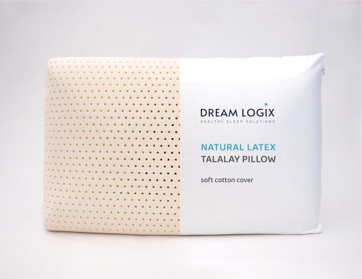 Almohada de latex 100% natural Talalay DreamLogix, tamaño queen, suave, loft medio (Suave, Queen) - Imagen 3