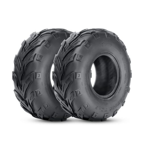 Llantas de Mini Motos para ATV y Go Kart HALBERD 145/70-6, 145 70-6 Llantas Todo Terreno sin Camara 4PR (Paquete de 2)