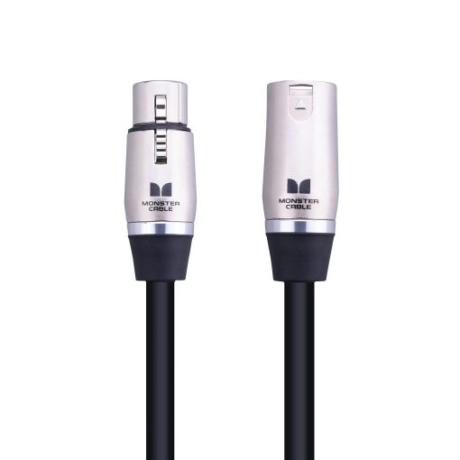 Cable de Microfono Monster Cable Prolink Performer 600. Cable XLR de 30 pies. Cables XLR personalizados. Cable de Microfono XLR con Chaqueta de Microfibra Dielectric Duraflex.