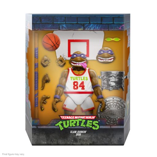 Super7 Figura de Accion Teenage Mutant Ninja Turtles Slam Dunkin' Don - ULTIMATES! de 7 pulgadas - Imagen 2