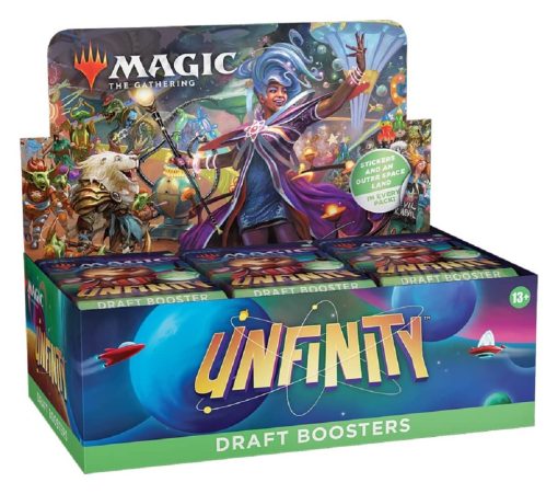 Wizards of The Coast Magic: The Gathering Unfinity Draft Booster Box | 36 Packs + Caja Superior (505 Cartas de Magic) - Imagen 2