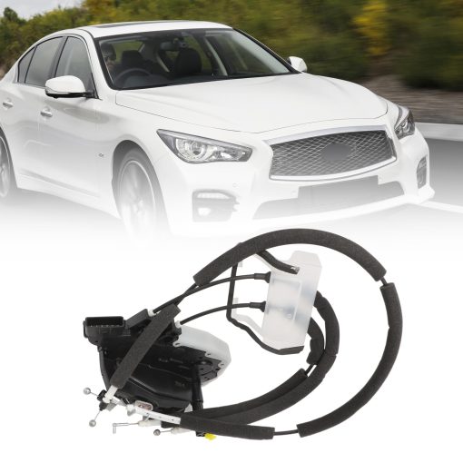 Actuador de cierre de puerta delantera izquierda del lado del conductor para Infiniti Q50 2014-2020, montaje de cerrojo de puerta reemplace 80501-4HB0A - Imagen 6