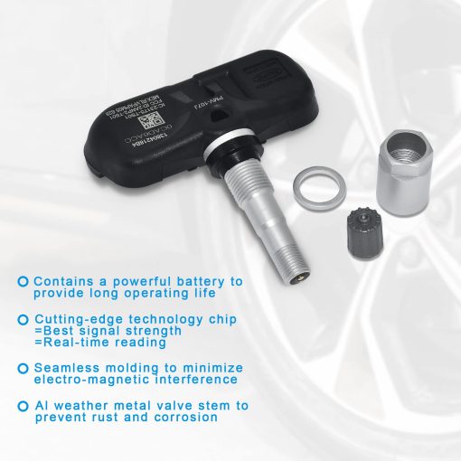 Sensor TPMS PMV-107J 42607-33011 42607-33021 42607-06011 Sensor de Monitoreo de Presion de Neumaticos Compatible con Toyota Lexus Scion (Juego de 5) - Imagen 3
