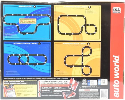 Auto World/Premium Hobbies T/A Challenge Mustang VS Camaro Set de Carreras de Autos Slot Escala HO CP7973 - Imagen 3