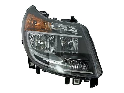 Faros delanteros de repuesto para el lado del pasajero con DRL para RAM Promaster 1500 2500 3500 del 2010 al 2022