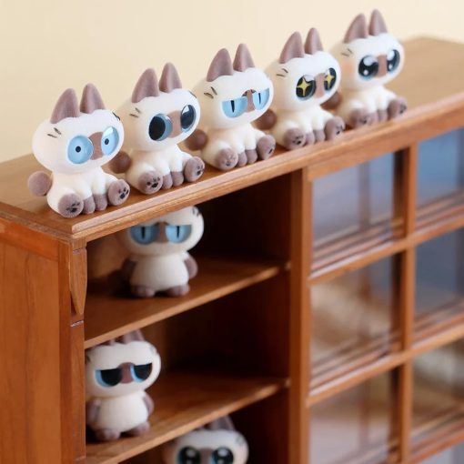 BEEMAI Nobeko Azukisan Mini Bean Series Blind Box 8-Box Set, Contiene 24 Figuras Sin Repetir - Imagen 5