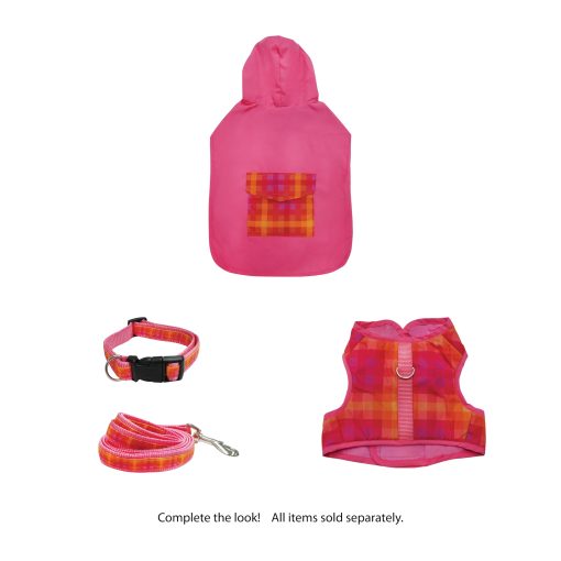 Impermeable grafico para perros Best Furry Friends, rosa degradado, pequeno - Imagen 6