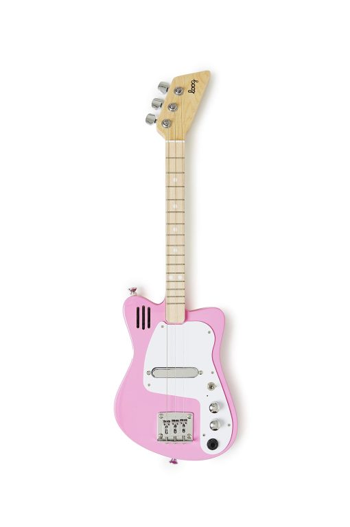 Guitarra Electrica Loog Mini para Ninos Principiantes con Amplificador Incorporado Edades 3+ Incluye Aplicacion de Aprendizaje y Lecciones - Imagen 2