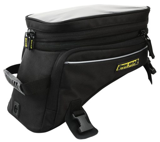 Nelson-Rigg Trails End Adventure Motorcycle Tank Bag, compatible con la mayoria de las motos de aventura Honda Yamaha Kawasaki