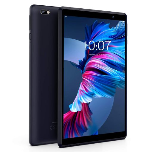 Tableta Android PRITOM de 8 pulgadas, 2GB RAM, 64GB ROM, Quad Core, Pantalla HD IPS, Camara Trasera de 8.0 MP, Wi-Fi, Bluetooth, Tablet PC, Negro