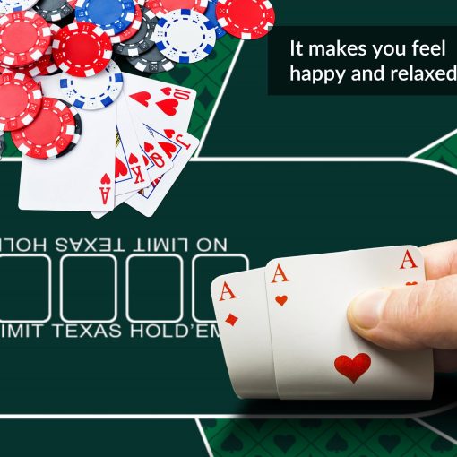 Tapete de Poker Plegable nuveti 94 x 47 con Bolsa de Transporte, Antideslizante y Portatil para Juegos de Mesa - Imagen 5