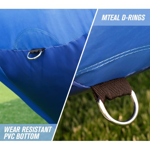 Arco Inflable TKLoop de 20 pies Azul con Banderas de Linea de Salida y Meta y Soplador Potente, Arco Inflable Hexagonal para Carreras Publicidad al Aire Libre Comercio - Imagen 5