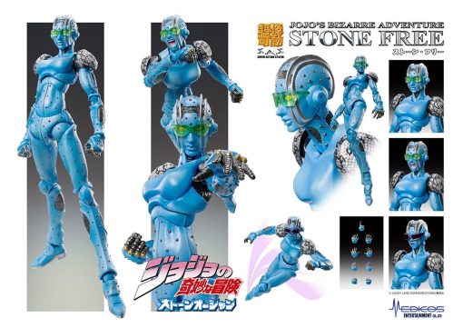 Estatua de Accion Super Stone Free de JoJo's Bizarre Adventure: Parte 6 - Stone Ocean - Imagen 7