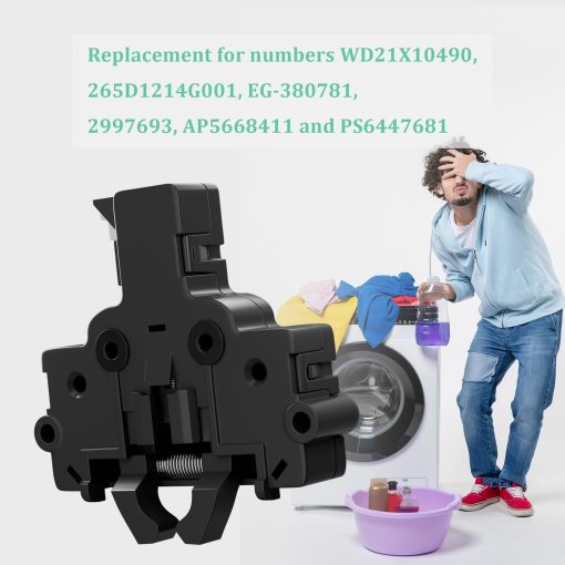 NEBOO WD21X10490 2997693 Para GE Pestillo de Puerta de Lavavajillas - Imagen 5