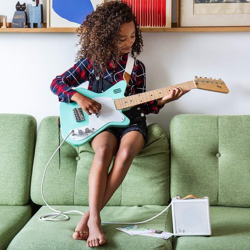 Guitarra electrica para ninos Loog Pro VI para principiantes de 9+ anos con aplicacion de aprendizaje y lecciones incluidas - Imagen 6