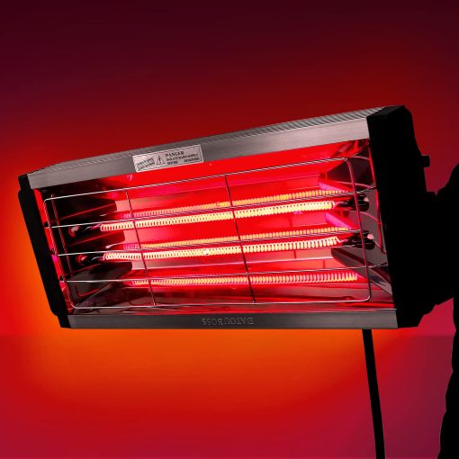 Lampara de Calefaccion Infrarroja de Onda Corta de 2000W para Secado de Pintura DATOUBOSS Lampara de Calefaccion Infrarroja Portatil para Reparacion de Carroceria Pintura de Coche Sistemas de Curado de Pintura 110V - Imagen 6