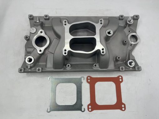 Colector de admision de doble plano de Vortec de baja altura para Small Block Chevy SBC 350 1997 y mas reciente