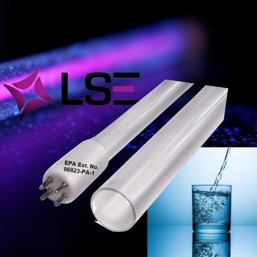 LSE Lighting Combo Lampara UV y Manga de Cuarzo para GAUVL-10S, GAUV-10SM - Imagen 6