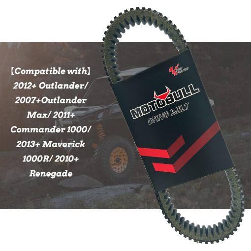 Correa de transmision CVT MOTOBULL ATV/UTV Can-am 420280360 715000302 715900030 G-Force C12 Compatible con Commander 800 1000 Maverick 1000R Max Outlander & Renegade 500 570 650 800 850 1000 - Imagen 3