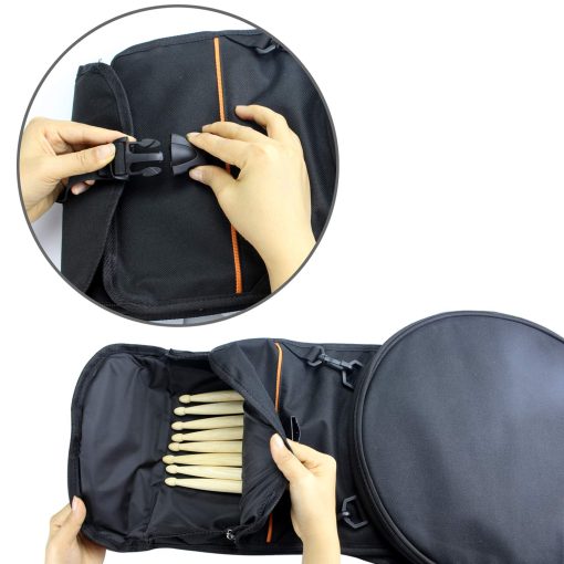 Bolsas de Almacenamiento para Tambores WeiMeet Bolsas de Transporte para Tambores y Accesorios de Juego de Tambores de 12 Pulgadas y 8 Pulgadas Bolsas de Hombro - Imagen 2