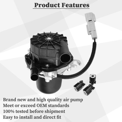 Bicos 17610-0C010 Bomba de Aire secundaria compatible con 2004-2009 4Runner Sequoia Tundra LX470 4.7L Reemplazo # 176100C010 - Imagen 3