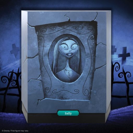 Figura de Accion Sally de 7 Pulgadas de The Nightmare Before Christmas Ultimates, Negro - Imagen 8