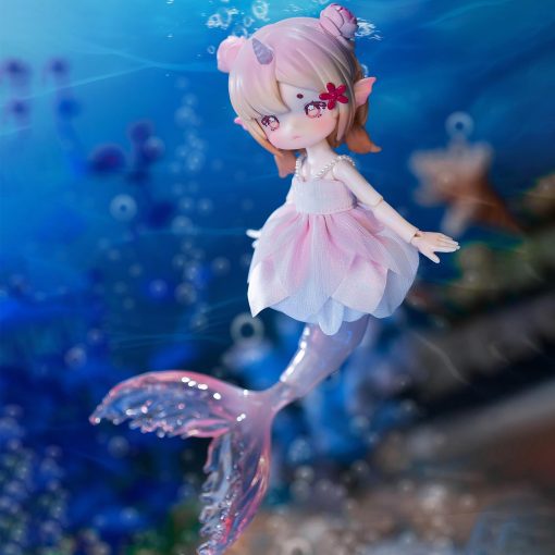 BEEMAI Antu Tidal Secret Language Mermaid Series 6PCs (Set de 6 No Repetidos) 1/12 Figuras de Munecas BJD Lindas Coleccionables Regalo de Cumpleanos - Imagen 6