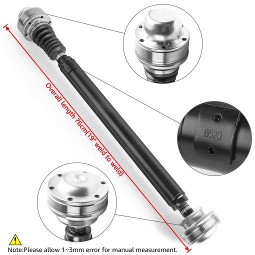 Ensamblaje de Eje de Transmision Delantero Nifeida 52111597aa 938-123 Compatible con Jeep Liberty V6 3.7L 2002-2007 Transmision Manual 4WD Sport Renegade Eje Propulsor Soldado de 19" - Imagen 2