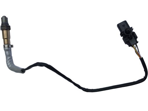 Sensor de oxigeno 055 compatible con Audi compatible con BMW OE# 06J906262AA, 2008-2018, Sensor O2 delantero, Sensor de arriba, cables 5, longitud 627mm