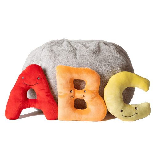 Juguetes educativos Alphapals del alfabeto - Conjunto de 26 letras en colores arcoiris, letras de peluche grandes de 11" en bolsa de peluche - Regalos perfectos para el aprendizaje del lenguaje y reconocimiento del abecedario para niños de 3, 4 y 5 años - Imagen 2