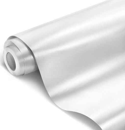 Pelicula de Vinil para Auto VViViD+ Satin Pearl White (25ft x 5ft) - Imagen 2