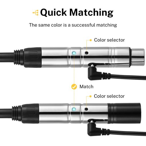 Controlador Inalambrico DMX Donner 7 Receptores & 1 Transmisor, Control de Iluminacion de Escenario Inalambrico DMX512 para Fiesta de Discoteca Escenario LED Bar, Dj Dfi 2.4G DMX Inalambrico 8PCS - Imagen 4