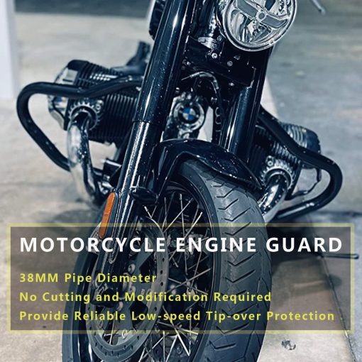Protector de motor de barra de choque de carretera compatible con BMW R18 R18B CLASSIC R 18 2020 2021 2022 (Cromo) - Imagen 2