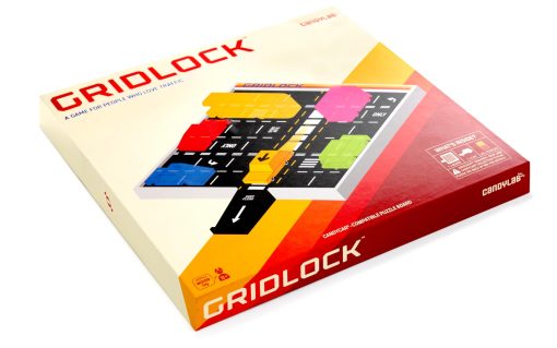Tablero de Rompecabezas Gridlock por Candylab Toys, ¡Usa tu coleccion CANDYCAR para resolver rompecabezas tematicos de trafico!