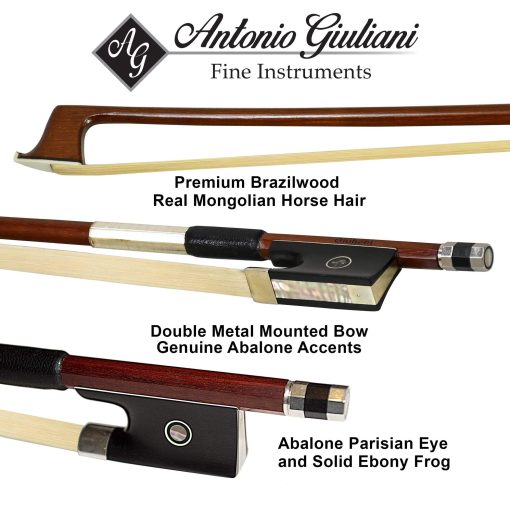 Violin Ricard Bunnel G2 3/4 - Estuche y Accesorios incluidos - Madera de Arce Solido y Herrajes de ebano por Kennedy Violins - Imagen 9