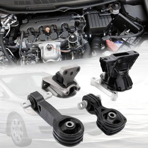 Juego de 4 soportes de motor y transmision compatibles con Honda Civic 1.8l 2006/2007/2008/2009/2010 Transmision Automatica, Reemplaza # A4530, A4534, A4546, A4543 - Imagen 7