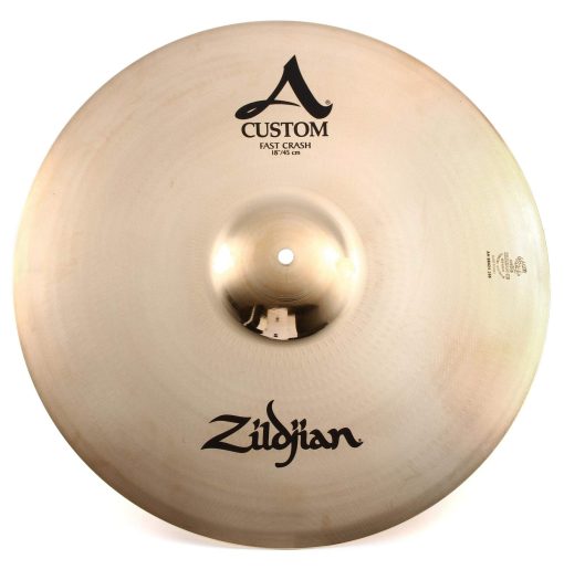 Platillo Zildjian A Custom Fast Crash - 18 Pulgadas Extra-Fino