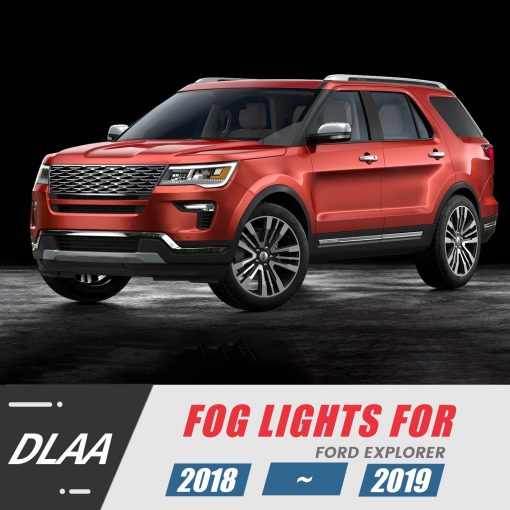 Luces LED para Niebla DLAA para Ford Explorer 2018 2019 Juego de Luces de Niebla Delanteras con Cables, Lente Clara - 1 Par - Imagen 7
