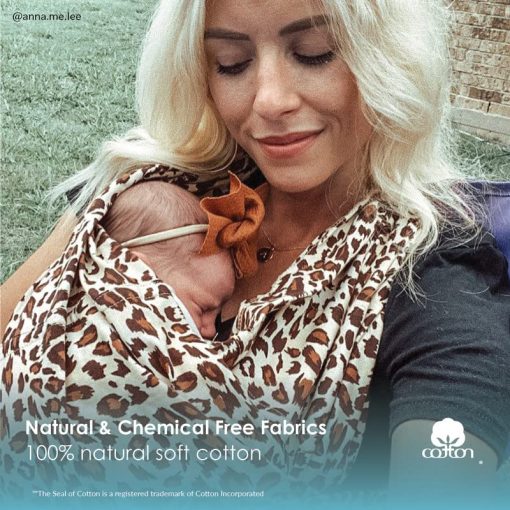 Portabebes Original Baby K'tan: Envoltura suave y facil de poner, sin anillos, sin hebillas | 5 en 1 Fular para bebes, el mejor envoltorio manos libres para recien nacidos hasta ninos de 35 lb, Mediano (10-14) - Imagen 7