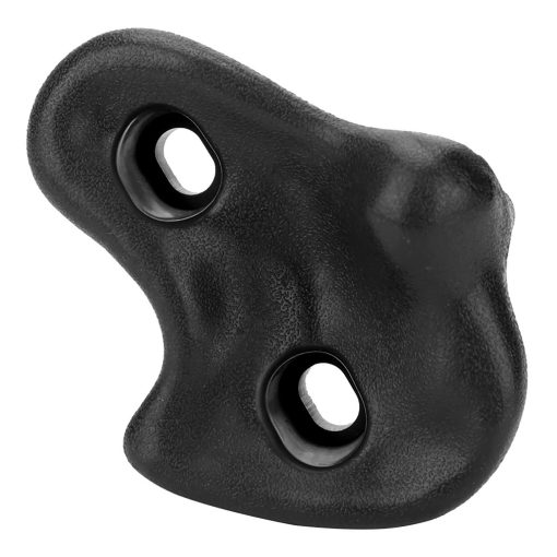 Demeras 10PCS Plastic Climbing Holds Grips Kids Climbing Stones Small Kids Toys Grip Climbing Rock Set for Climbing Frames Tree Houses (Black)