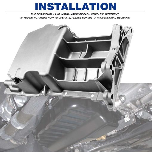 Bandeja de Aceite del Motor y Tapon de Drenaje de Repuesto para Chevrolet Malibu 2005-2014 Equinox HHR Cobalt Buick LaCrosse Pontiac G5 G6 Saturn - Imagen 4