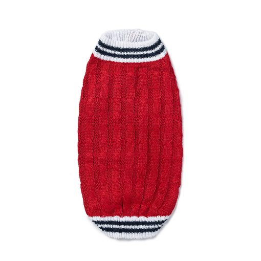 Sueter para Perros de Navidad Pequenos y Medianos Tejido Clasico para Perros Sueter Pullover (Rojo, Grande) - Imagen 5