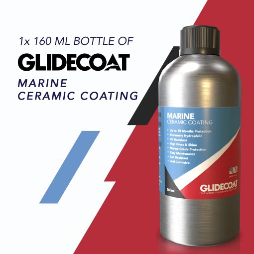Recubrimiento ceramico marino Glidecoat (160 ml) - Recubrimiento ceramico nano para barcos, coches - Mejor que la cera para coches y mas duradero que un recubrimiento ceramico regular para coches - Recubrimiento extremadamente duradero (160 ml) - Imagen 3