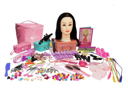 MUnECA DE PELO REAL MY BEAUTYSHOP PAL y Kits de Accesorios (Kit Premium de Sofia)