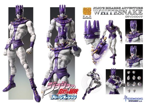 Medicos JoJo's Bizarre Adventure: Part 6--Stone Ocean: White Snake Super Action Statue - Imagen 7