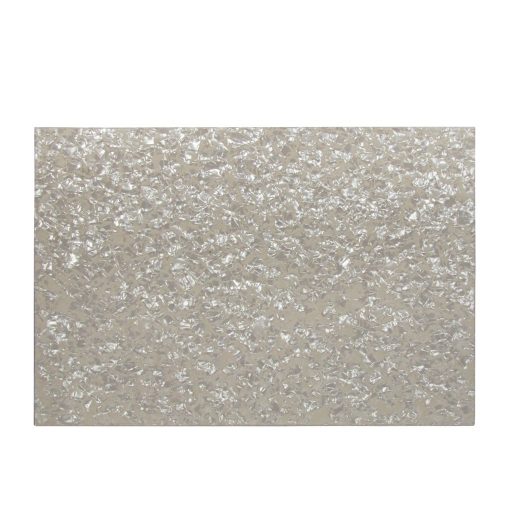 Material de Placa de Rasguno de 12 x 17 Pulgadas para Pickguard de Guitarra Electrica y Bajo, 4 Capas Nacar Envejecido