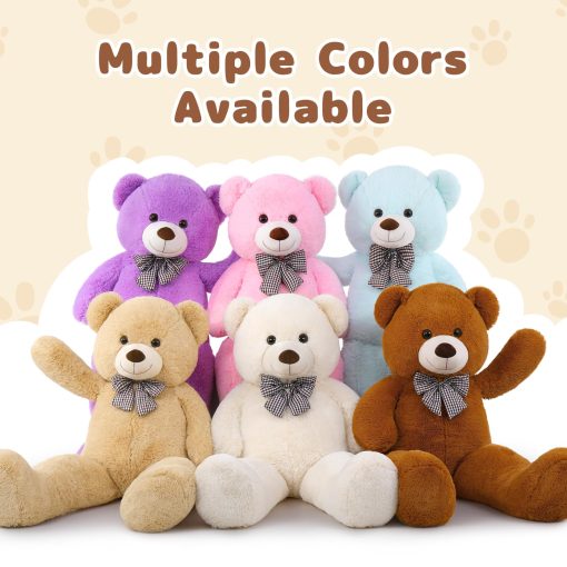 Osito de Peluche Gigante MaoGoLan de tamano real de 55 pulgadas. Gran regalo de osito de peluche para ninas, adolescentes, ninos, novias, novios, esposas y esposos - Imagen 5